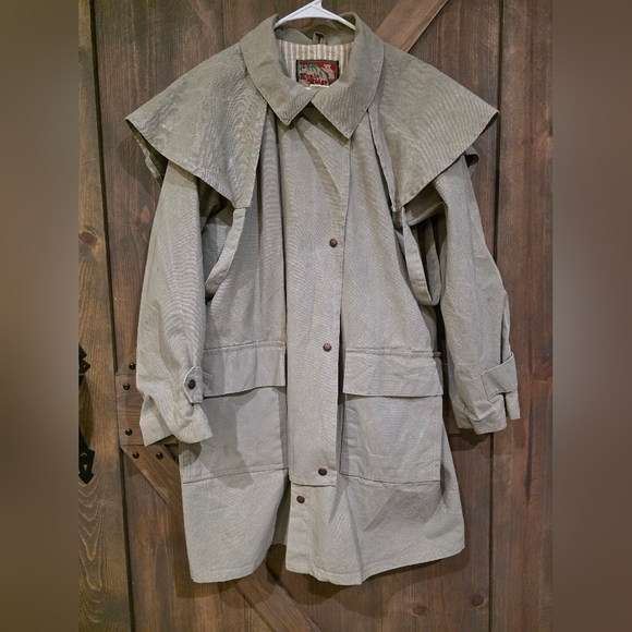 Austrailian Outback Jackets & Blazers - Vtg Austrailian Outback Trading Co. Western Duster Size Medium